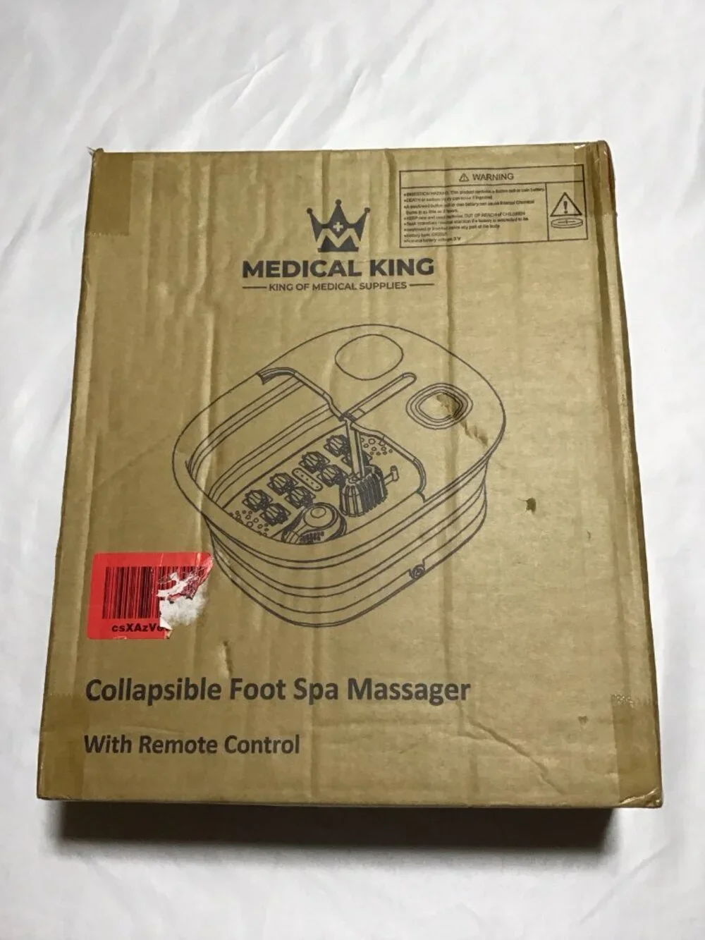 Medical king Foot Spa with Heat and Massage and Jets l